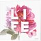 Obviously Pink B by Lisa Audit 14" x 14" Canvas Wall Art (Set of 2)